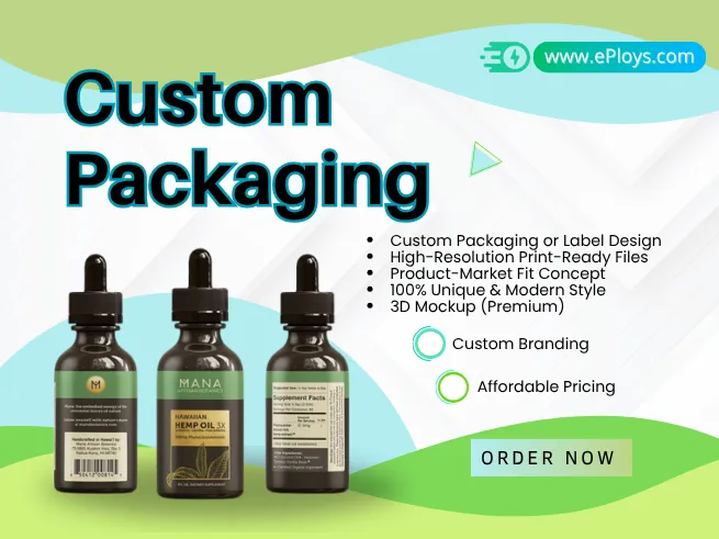 Design Unique & Modern Packaging and Label for Your Product