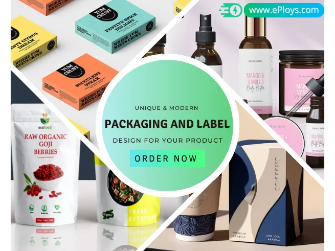 Design Unique & Modern Packaging and Label for Your Product