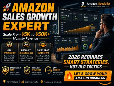 Help You Scale Amazon Sales from $5K to $50K+ Monthly