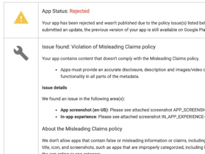 Publish, Republish or Fix Rejected App on Google Play & App Store