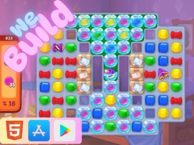 Build a Custom 3 Match Puzzle Game for Android, iOS & Web