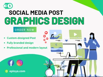 Design Stunning Social Media Post Graphics for Facebook & Instagram